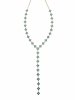 717 Złoty łańcuszek naszyjnik 42+5cm stal chirurgiczna 316L krawatka